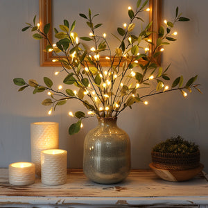 Hot Sale-Fairy Light Olive Branch