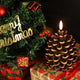 2025 HOT SELL-Flameless Pinecone Candles Battery Operated