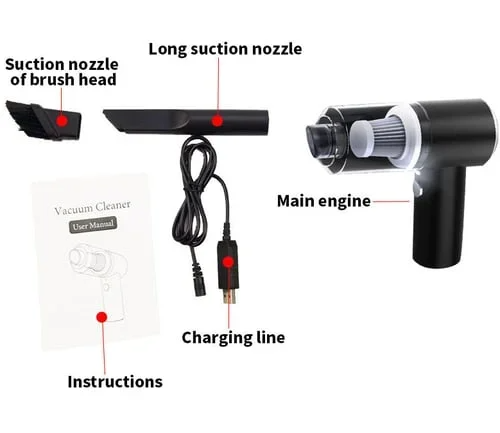 🔥🔥Last Day Promotion 50% OFF - Wireless Handheld Car Vacuum Cleaner🔥🔥