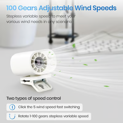 🏆Flash Sale⚡ 50K+ SOLD! Almost Gone-💥🔥✨USB Rechargeable Powerful Cooling Fan，Best gifts