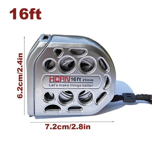 🔥2025 New16/25FT Stainless Steel Measuring Tape, Anti Rust,Strong Magnetism on The Bottom🔥