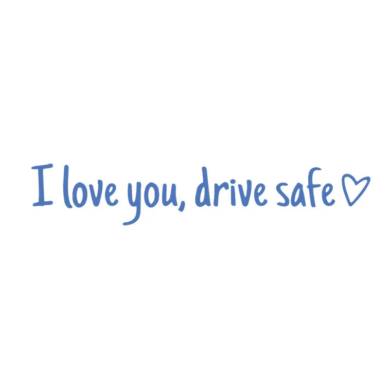 ✨This Week's Special Price  💓I love you, drive safe Sticker（3pcs） - Image 4