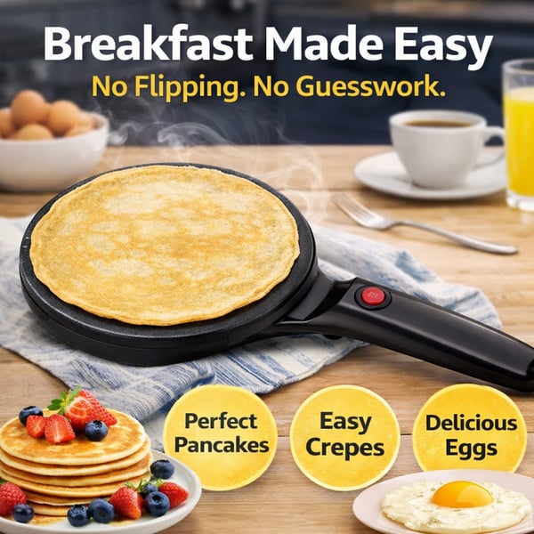 Instant 8" Electric Crepe Maker (Quick-Heat)