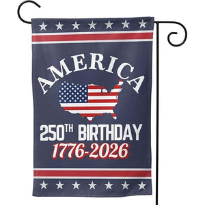 🔥U.S. 250th Birthday Garden Flag