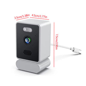 🔥🔥3MP 2K Window Camera,2.4GHz & 5GHz WiFi Indoor Cameras for Home Security with ChromaMax Al Color Night Vision