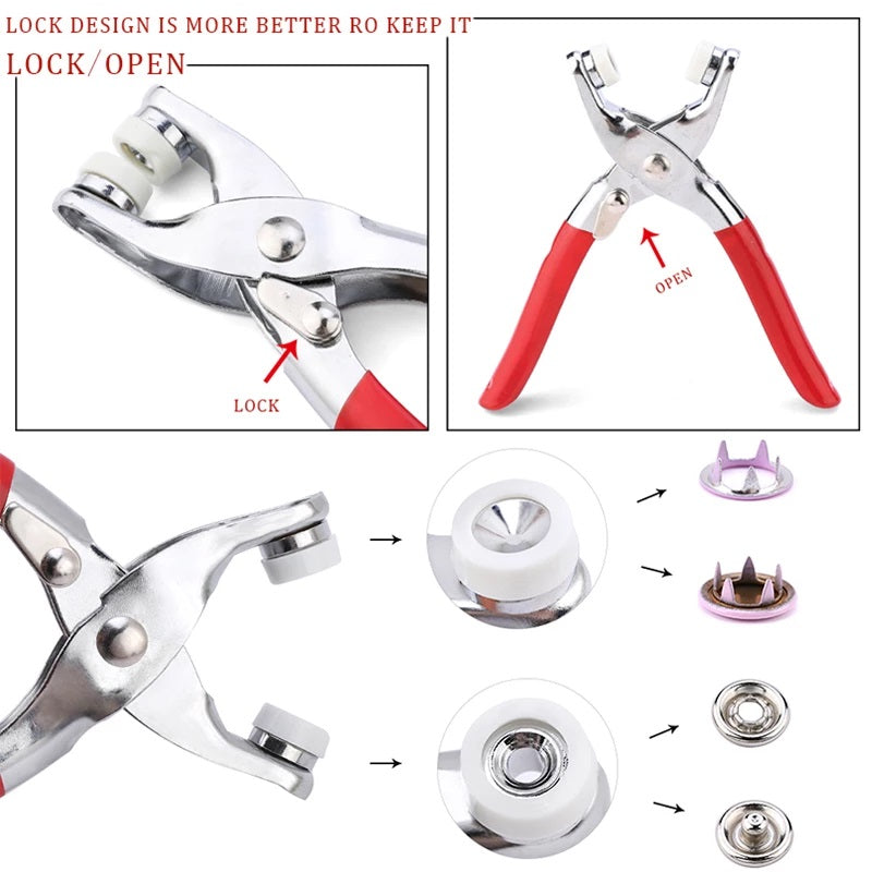 Metal Snaps Buttons Tool Kit(50% Off + Buy Two Free Shipping)