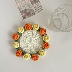💥🔥Rose Bouquet Coaster