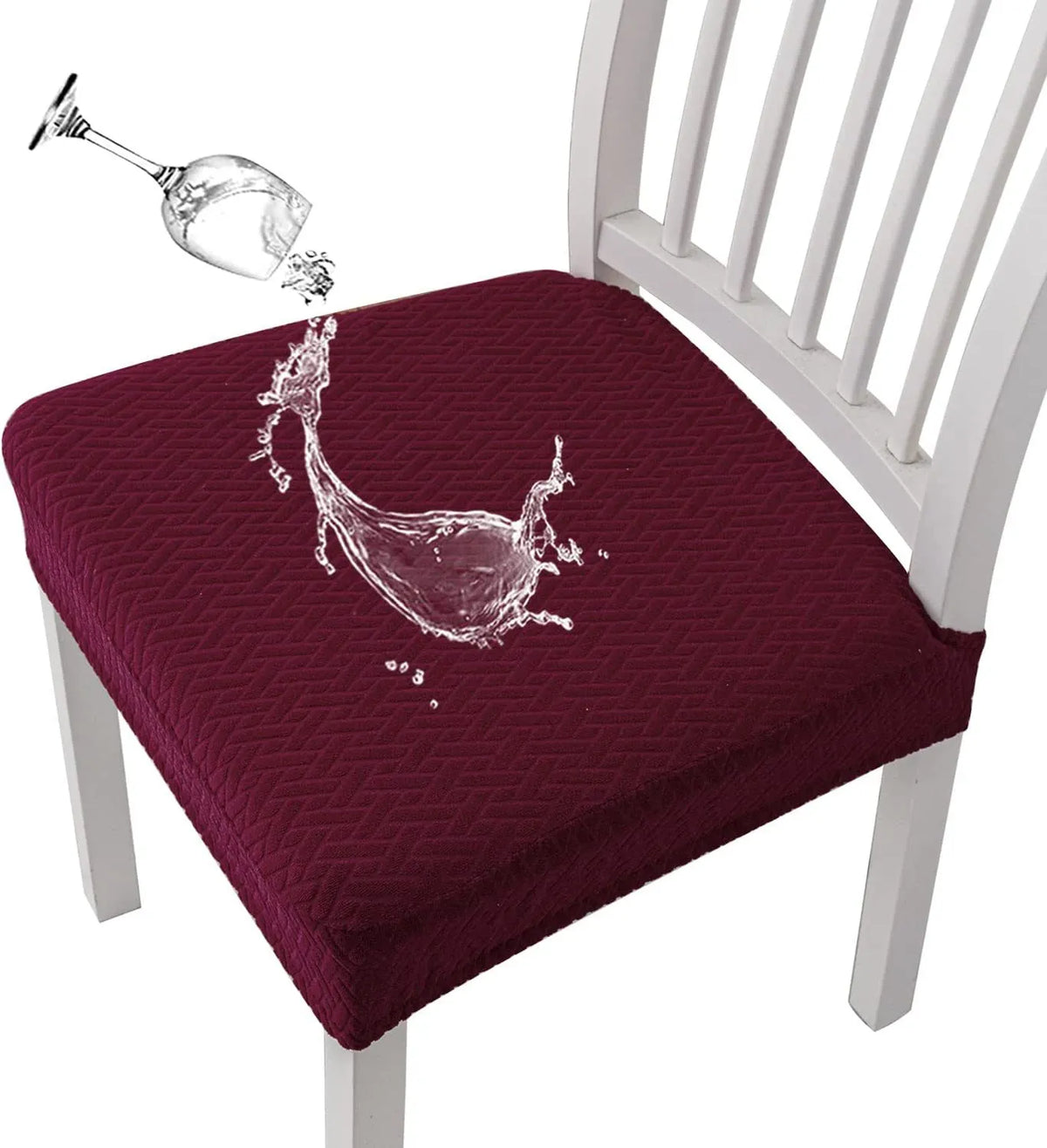 🎅🔥 Durable, Stylish & Easy-Clean 🪑✨ - Wine Red