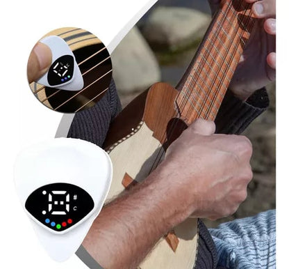 🏆Flash Sale⚡ 50K+ SOLD! Almost Gone - ✨2-in-1 Guitar Picks-Acoustic Guitar Tuner