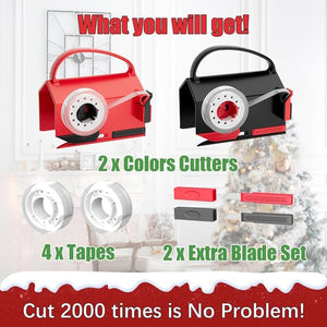 Wrapping Paper Cutter & Tape Dispenser Dual Use