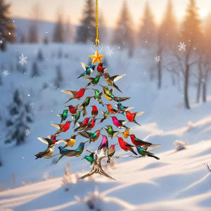 🐦🎄Hummingbird Christmas Ornament💠 (✨Same as in the video)