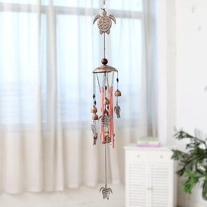 Pure hand-made Copper Horse wind chimes