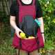✨Cross Back Gardening Apron With Deep Kangaroo Release Pockets