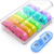 💊 Portable Travel Pill Organizer,7-Day Pill Box
