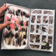 🎁The Ultimate Christmas Countdown Gift - 🎣Fly Fishing Advent Calendar – Handmade Flies + Waterproof Fly Box
