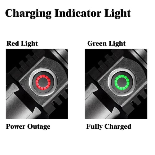 🌟🔦 2000 Lumens Rechargeable Blood Tracking Light 🔦 For Night Hunting