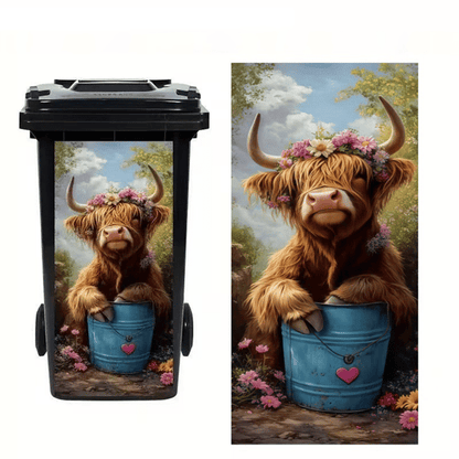 🔥Cartoon Wheelie Bin Stickers ‑ Make Your Bin Stand Out On The Kerb