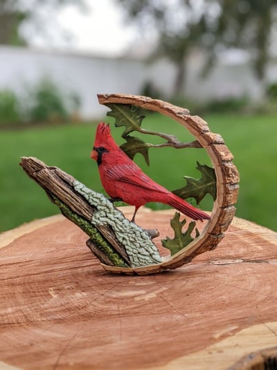2025 New Product🦜 Cardinal Resin Ornaments