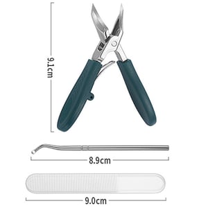 🔥Last Day Sale - Eagle Beak Angled Nail Clippers 3-Piece Set
