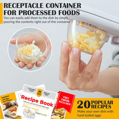 3 Slice Modes Egg Cutter