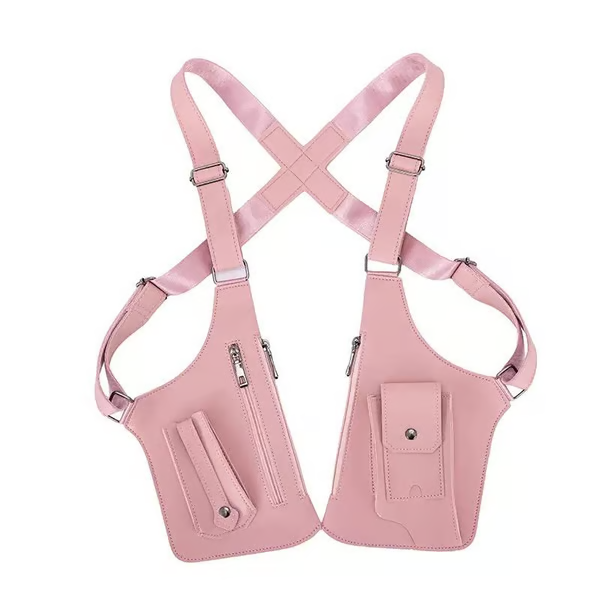 🔫 Unisex Premium Leather Shoulder Bag - Adjustable Underarm Strap
