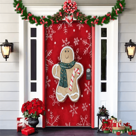 🌟🌟2025 Christmas and Halloween front door decoration