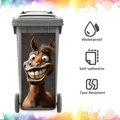 🔥Cartoon Wheelie Bin Stickers ‑ Make Your Bin Stand Out On The Kerb