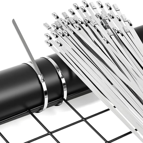 Spring Hot Sale🔥Stainless Steel Cable Tie Gun with Metal Zip Ties