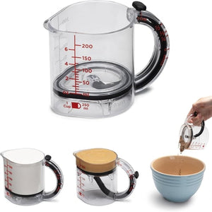 ✨4-in-1 Adjustable Measuring Cup