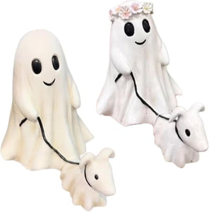 ✨2025 Ghost Walking Dog Statue 👻🔥