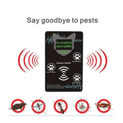 Ultrasonic electronic mouse repeller
