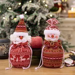 🎉 Last Day Promotion 49% OFF 🎉Christmas Knitted Doll Gift Bags