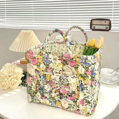 🔥2026 BIG Sale💐💥Boho Fabric Storage Basket🌸