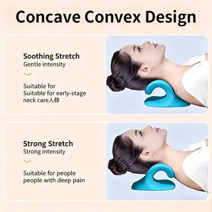 Neck Stretcher ,Neck Hump Corrector,Neck and Shoulder Relaxer Cervical Traction Device Pillow