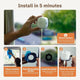 🔥🔥3MP 2K Window Camera,2.4GHz & 5GHz WiFi Indoor Cameras for Home Security with ChromaMax Al Color Night Vision
