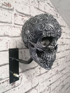 ☠️🏴‍☠️Skull holder for motorcycle helmet and jacket $ 40.75   $ 76.89 save 47%