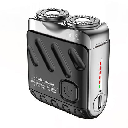 🔥Hot Sale 49% OFF - 🎁Portable Rotary Dual Ring Electric Shaver
