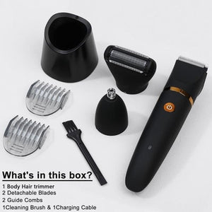 💥Hot Sale-3 in 1 Electric Body Hair Trimmer for Men