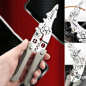 2025 New Arrival🔥Multifunctional Wire Stripper Crimper Cable Cutter Pliers