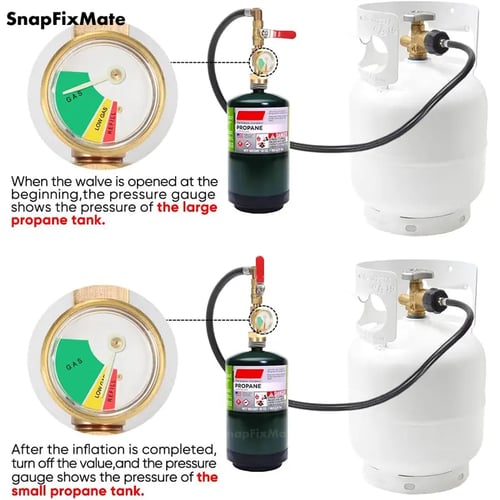 🔥Big Sale 🔥36 Inch  Propane Gas Tank Adapter Connector