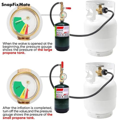 🔥Big Sale 🔥36 Inch  Propane Gas Tank Adapter Connector