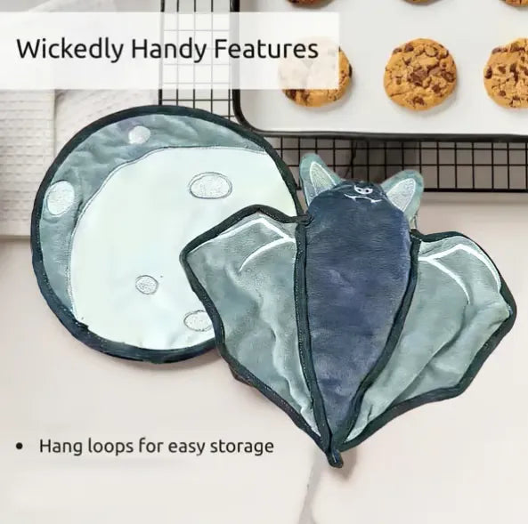 🔥🦇Batlicious Oven Mitts & Pot Holders Set - Image 3