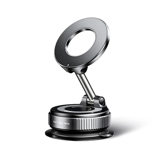 🔥 Retractable Car Phone Mount - 360° Magnetic Holder