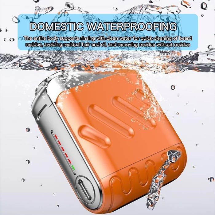 🔥Hot Sale 49% OFF - 🎁Portable Rotary Dual Ring Electric Shaver