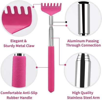 Portable Retractable Telescoping Claw Back Scratcher