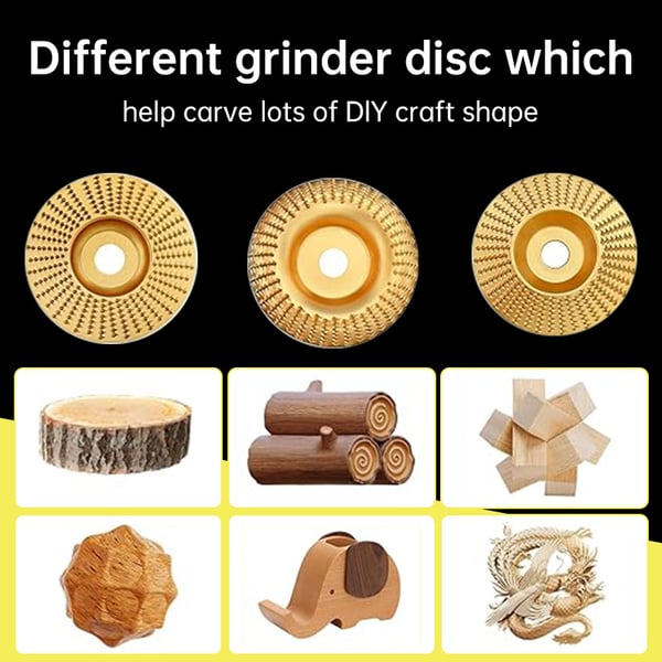 🔥🔨 Pro-Grade Wood Cutting Discs [3 PCS]