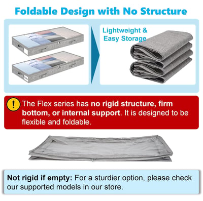🛏️ Under Bed Storage Drawer 🔥