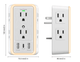 ✨ Multi Plug Outlet Surge Protector