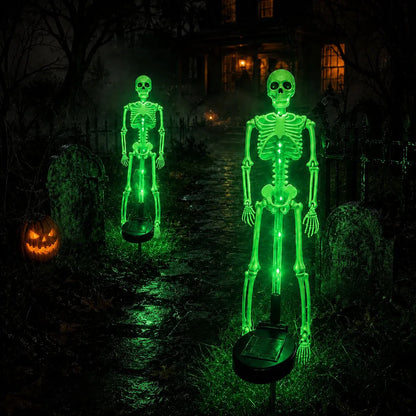 💀 Solar Skeleton Yard Stake - Image 14