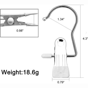 Space-Saving Clothes and Hat Storage Hook